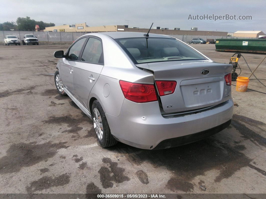 2012 Kia Forte Ex Silver vin: KNAFU4A22C5644660