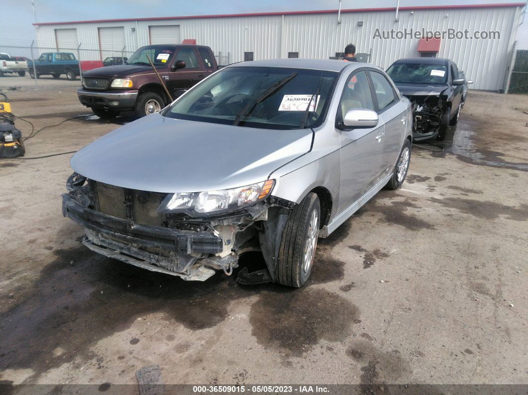 2012 Kia Forte Ex Silver vin: KNAFU4A22C5644660