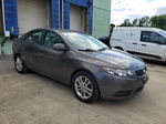 2012 Kia Forte Ex Gray vin: KNAFU4A23C5498219