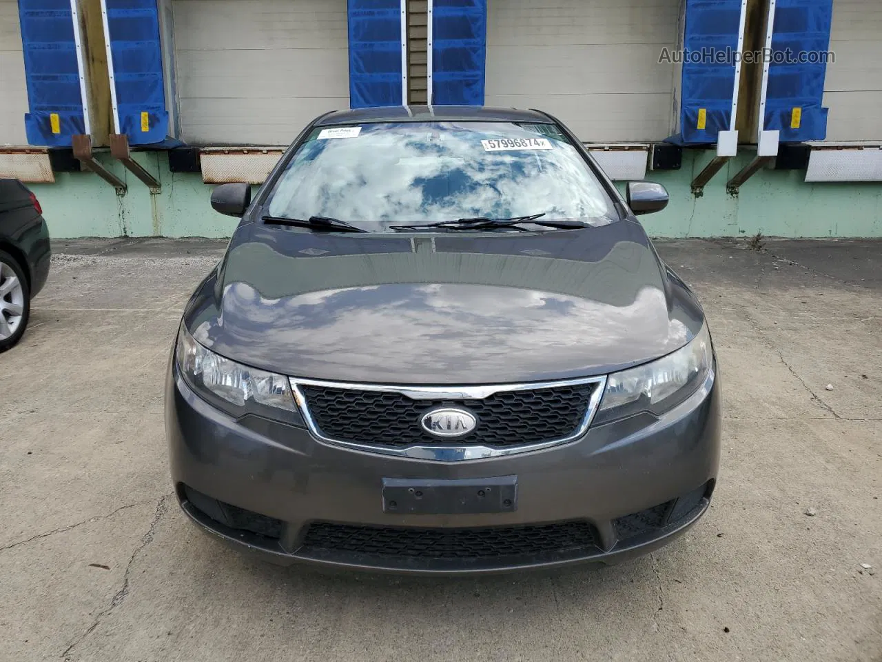 2012 Kia Forte Ex Gray vin: KNAFU4A23C5498219