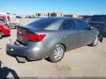 2012 Kia Forte Ex Gray vin: KNAFU4A23C5548987