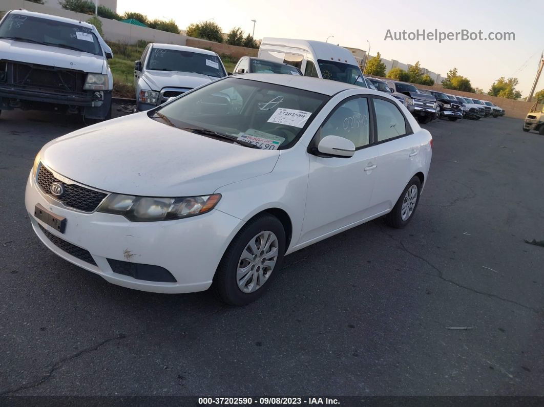 2012 Kia Forte Ex White vin: KNAFU4A23C5582850