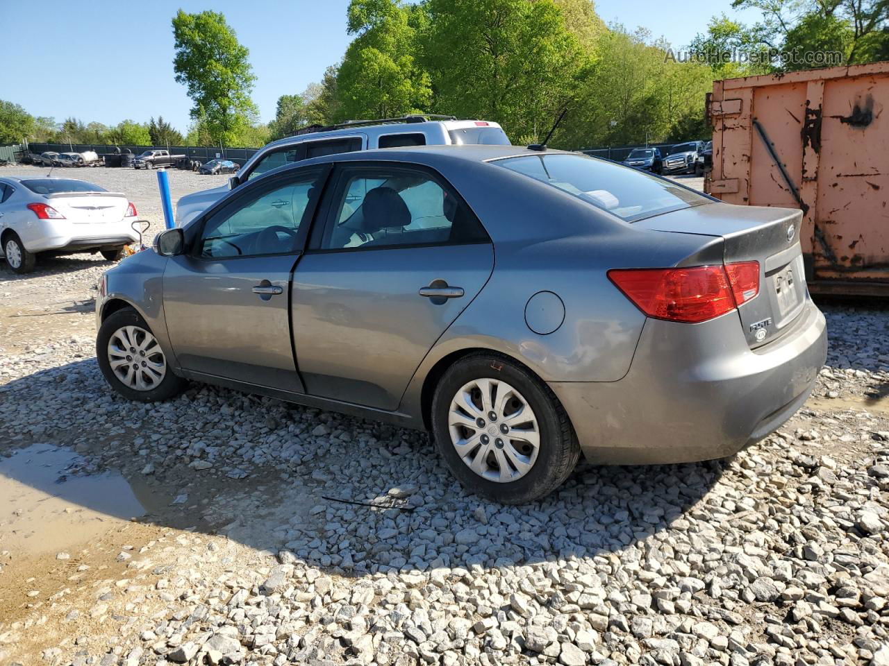 2012 Kia Forte Ex Серый vin: KNAFU4A23C5591757