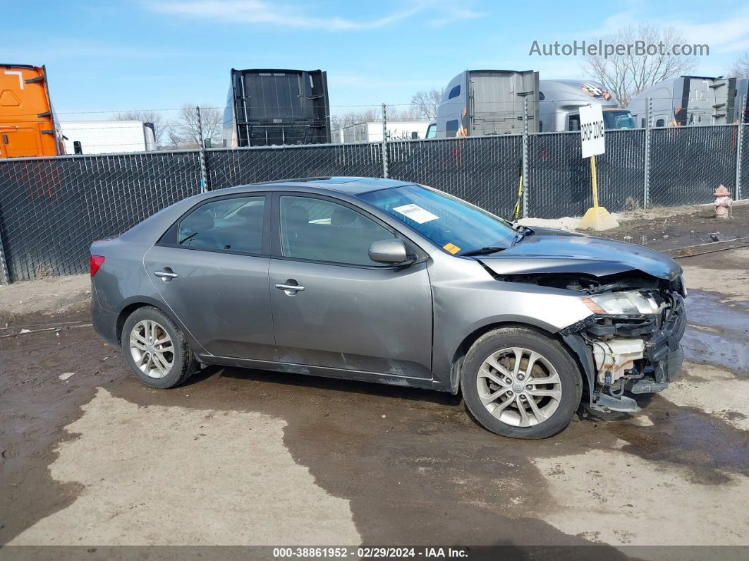 2012 Kia Forte Ex Серебряный vin: KNAFU4A23C5633361