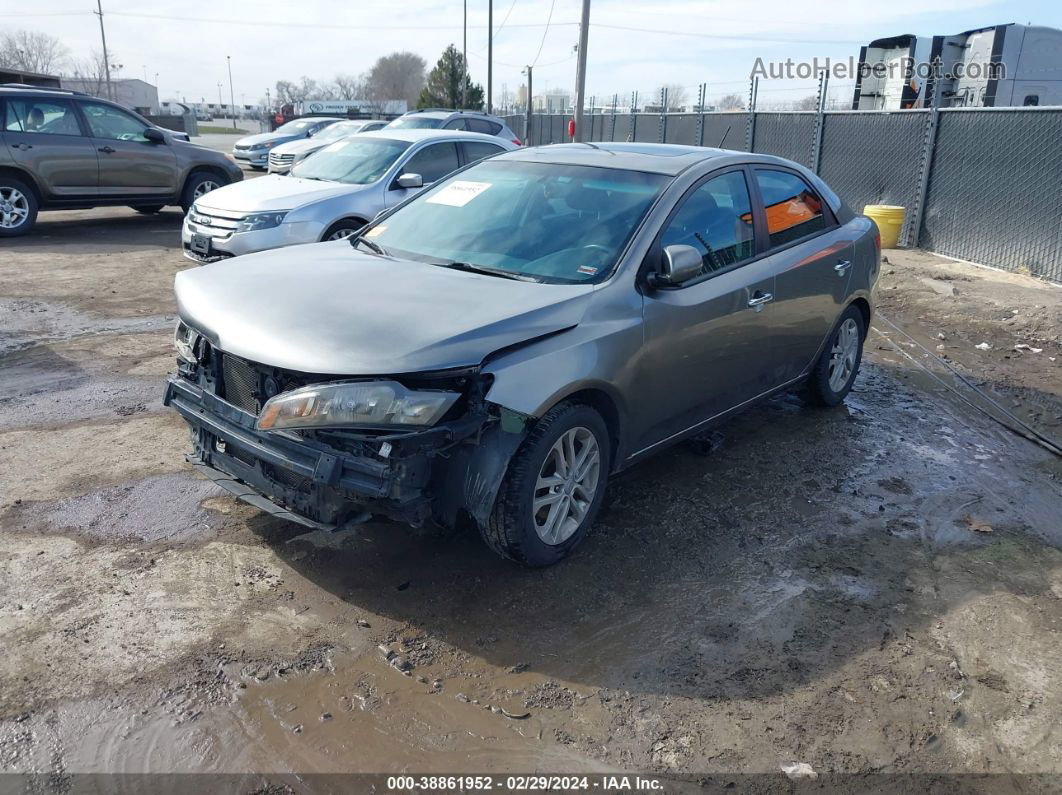 2012 Kia Forte Ex Серебряный vin: KNAFU4A23C5633361