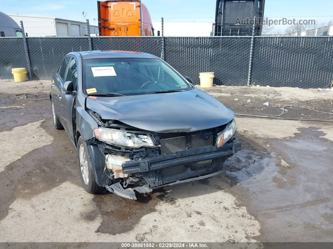 2012 Kia Forte Ex Серебряный vin: KNAFU4A23C5633361