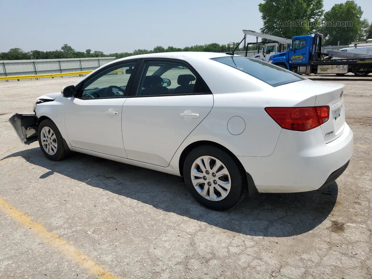 2012 Kia Forte Ex White vin: KNAFU4A23C5635501