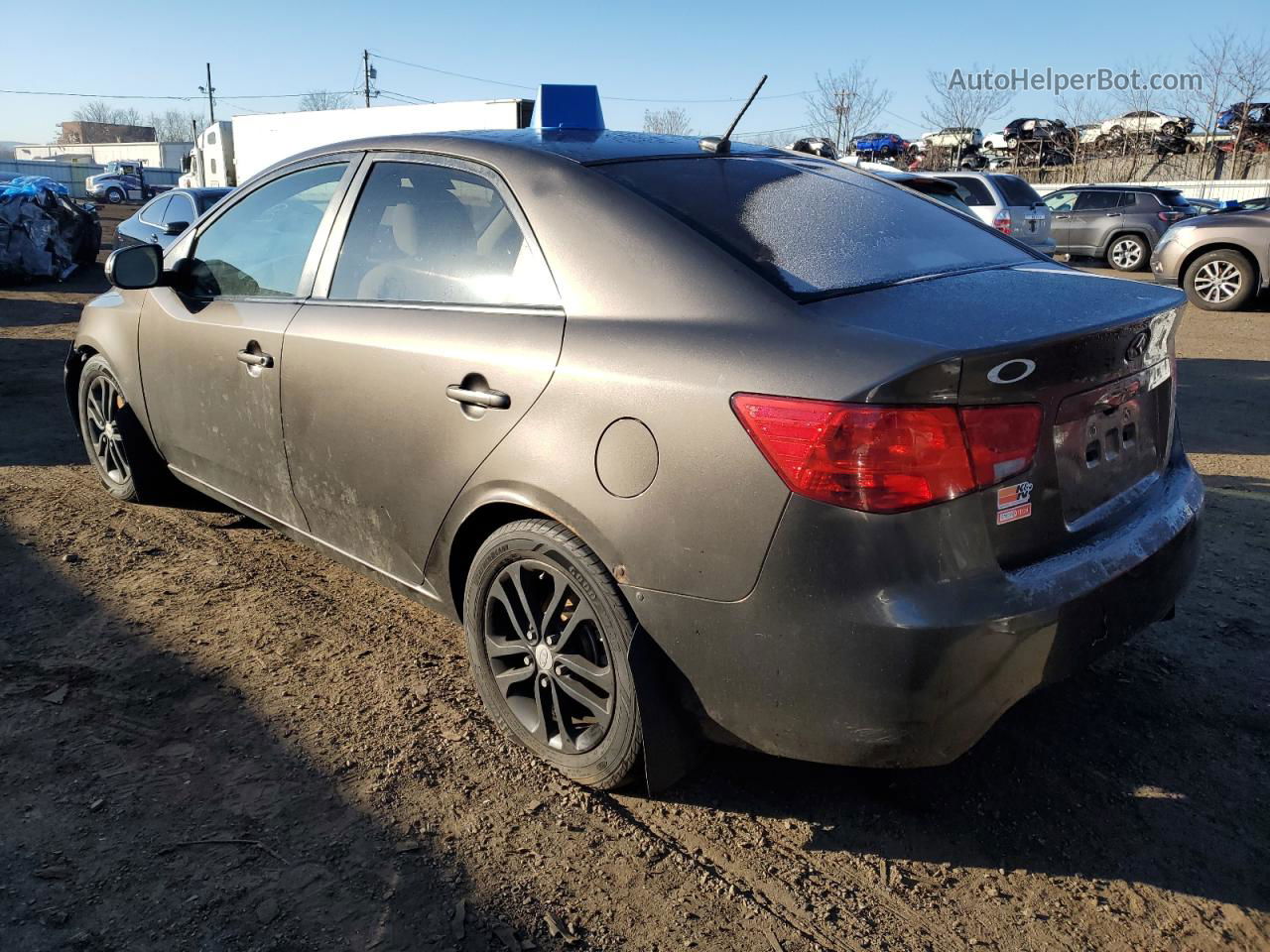 2012 Kia Forte Ex Серый vin: KNAFU4A24C5481753