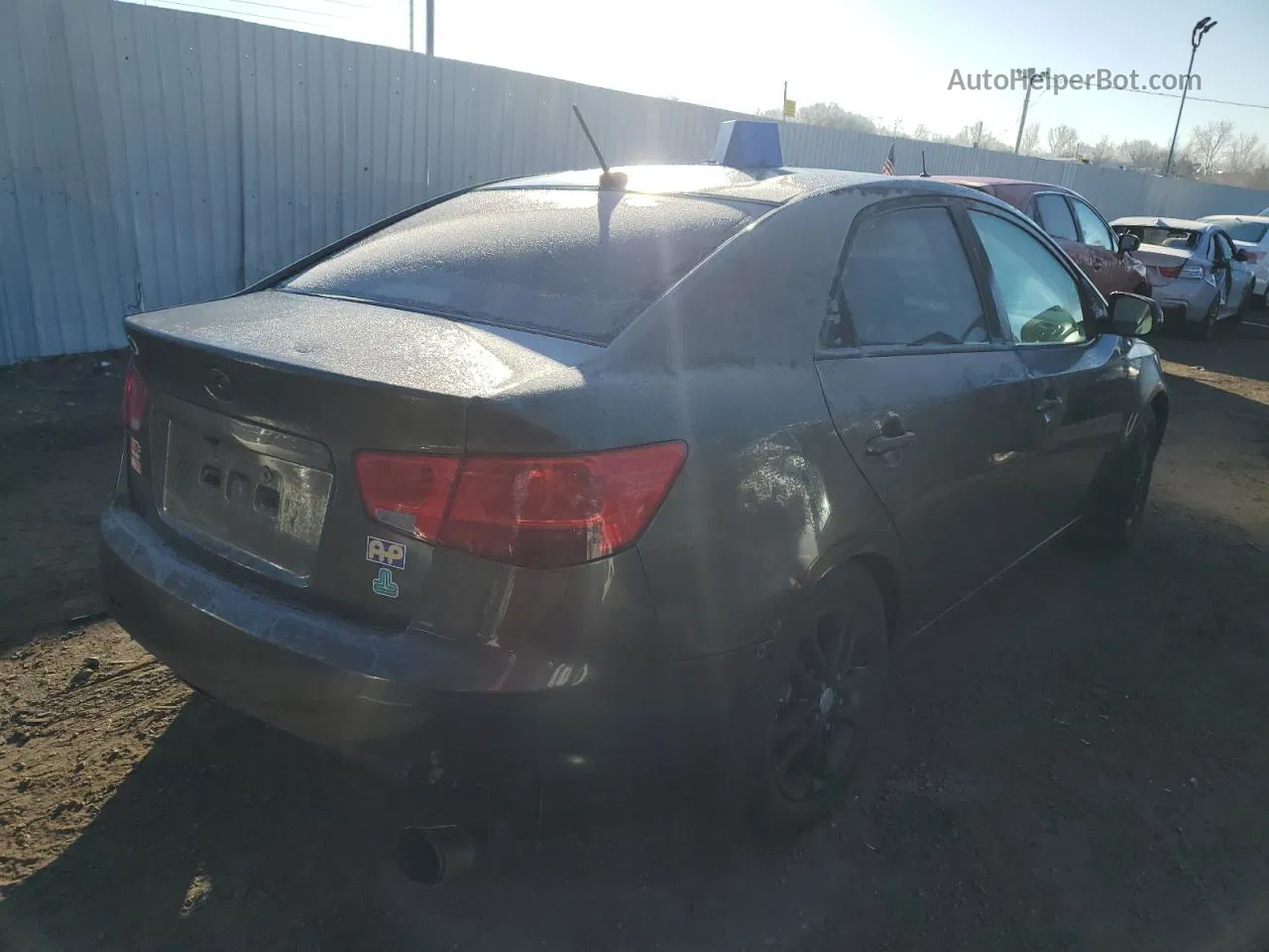 2012 Kia Forte Ex Серый vin: KNAFU4A24C5481753