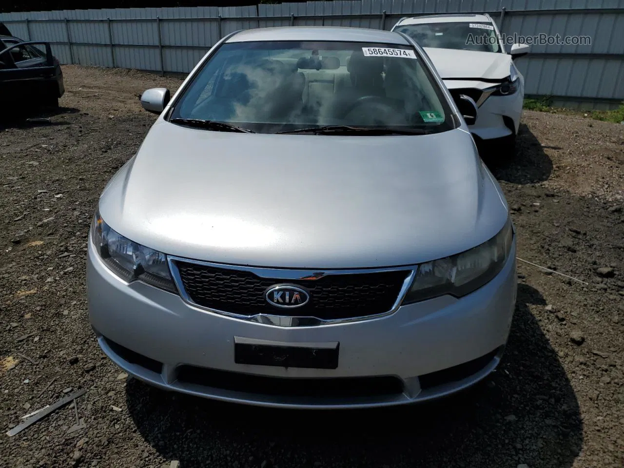 2012 Kia Forte Ex White vin: KNAFU4A24C5495202