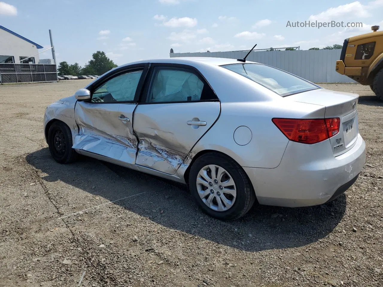 2012 Kia Forte Ex White vin: KNAFU4A24C5495202