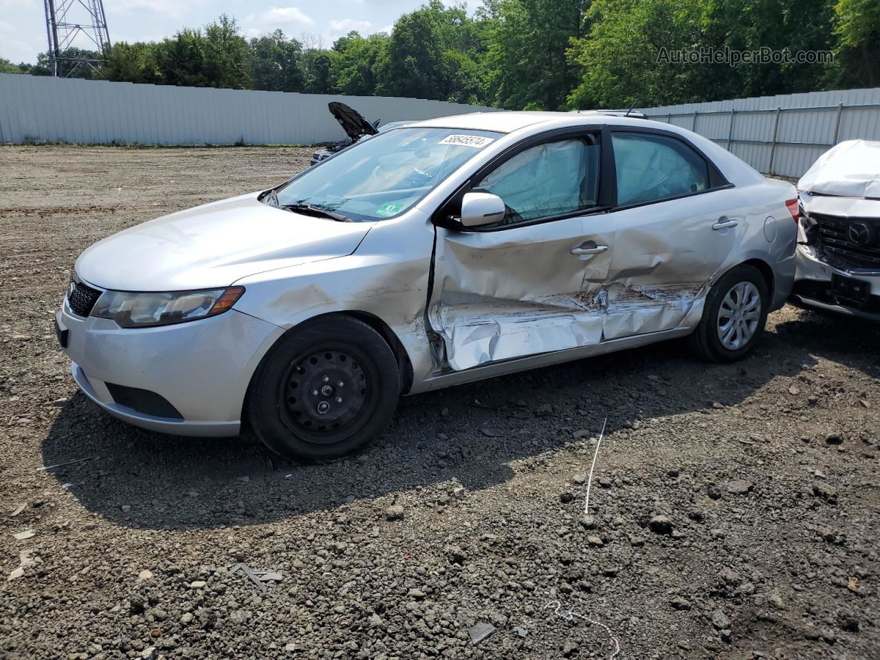 2012 Kia Forte Ex White vin: KNAFU4A24C5495202