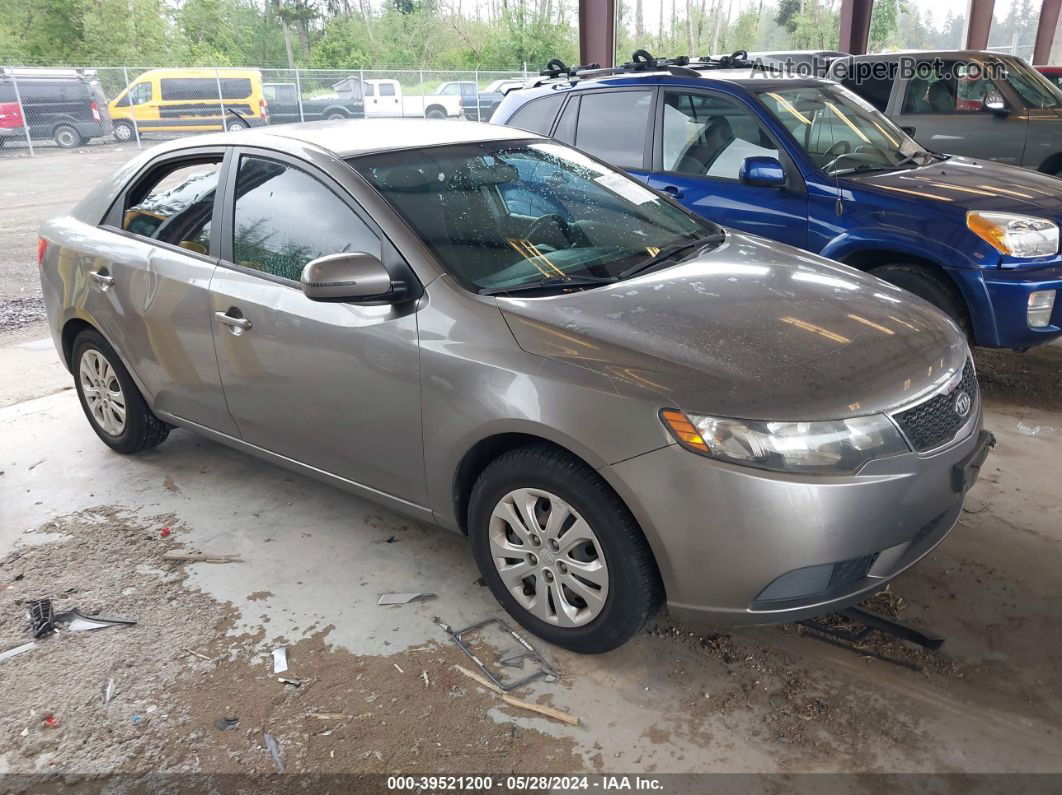 2012 Kia Forte Ex Gray vin: KNAFU4A24C5516579