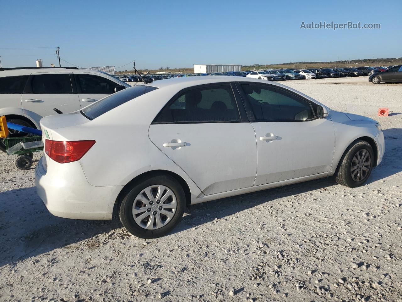 2012 Kia Forte Ex Белый vin: KNAFU4A24C5519918