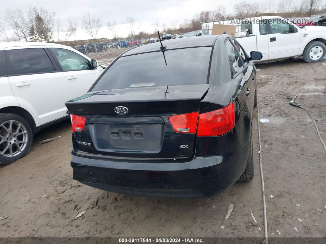 2012 Kia Forte Ex Черный vin: KNAFU4A24C5537593