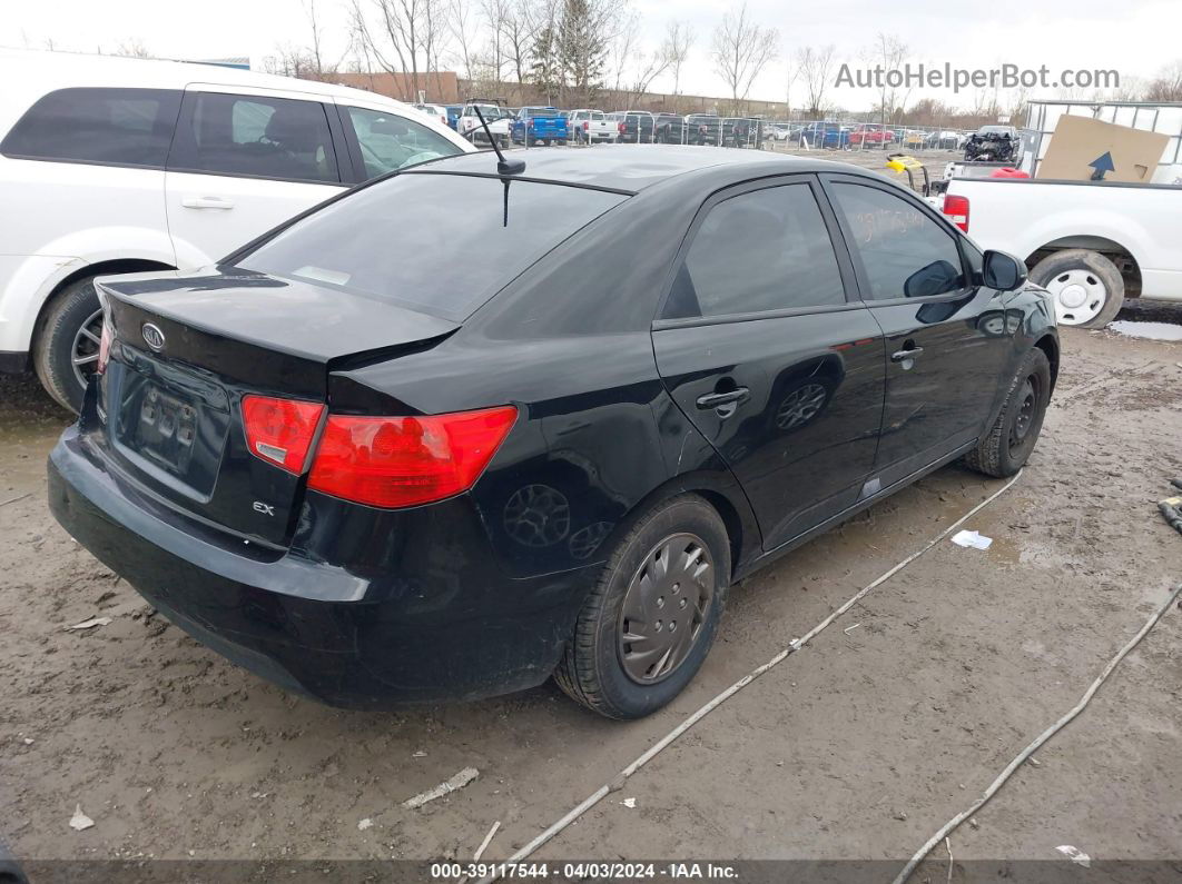 2012 Kia Forte Ex Черный vin: KNAFU4A24C5537593