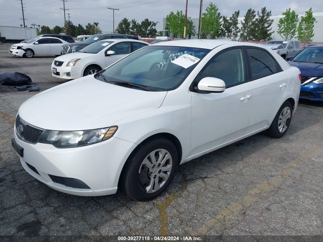 2012 Kia Forte Ex White vin: KNAFU4A24C5550182