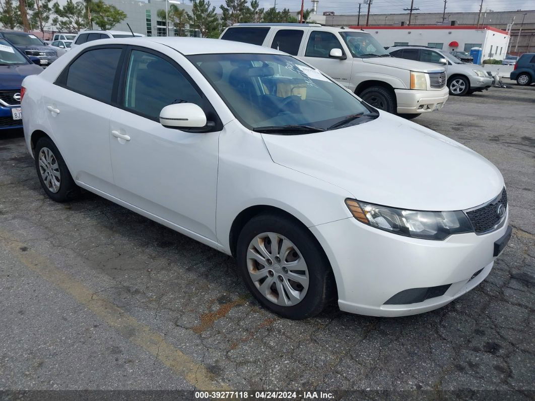 2012 Kia Forte Ex White vin: KNAFU4A24C5550182