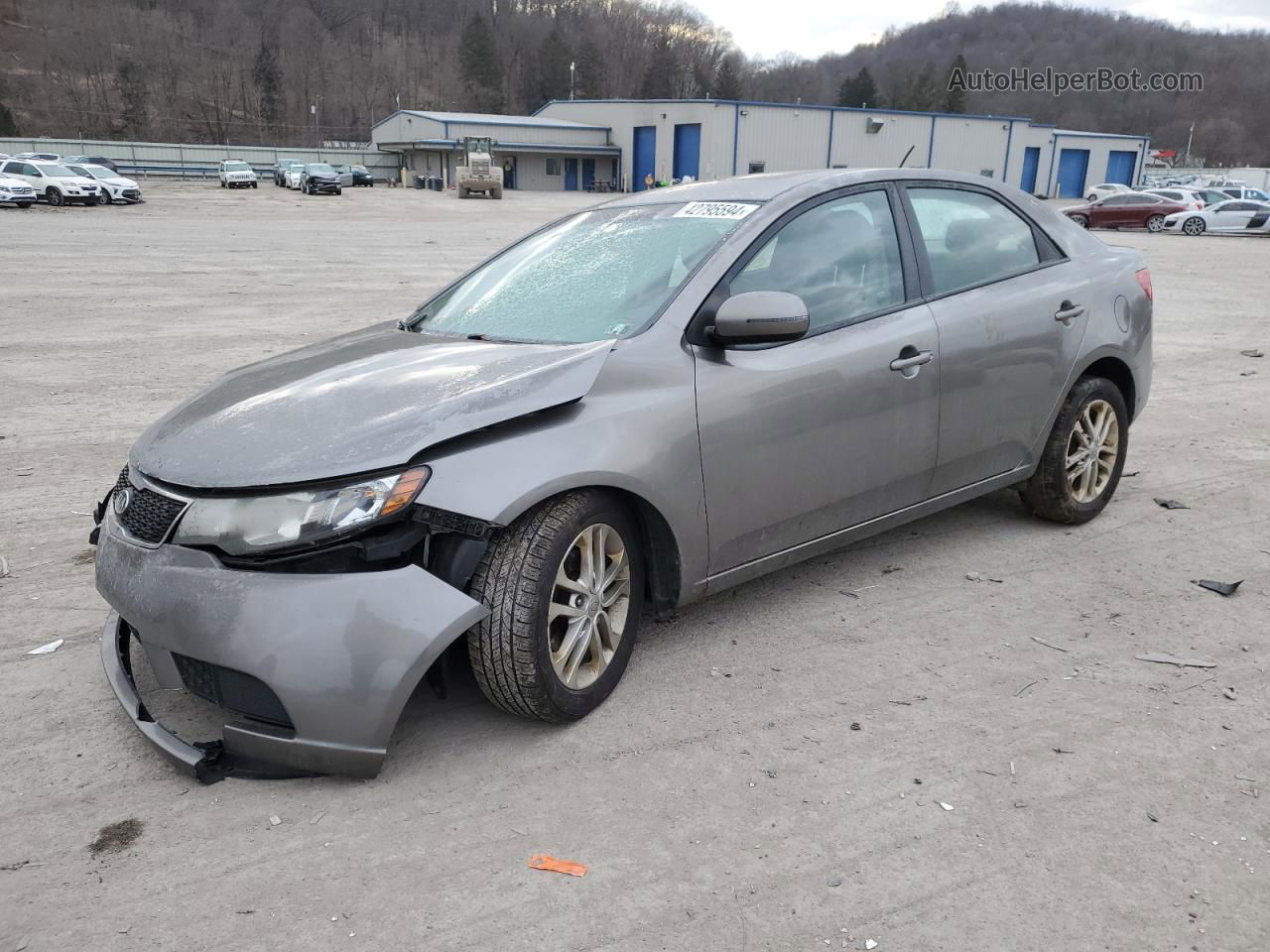 2012 Kia Forte Ex Charcoal vin: KNAFU4A24C5568956