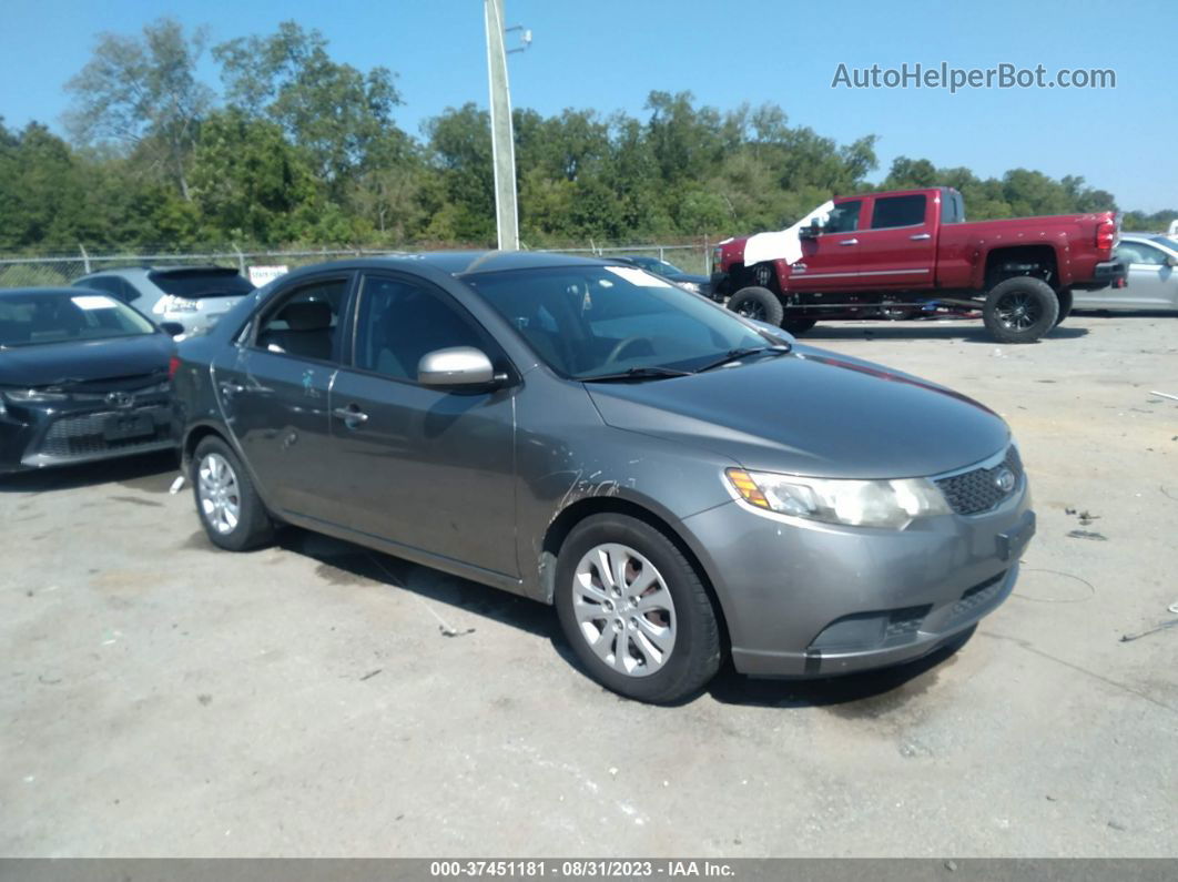 2012 Kia Forte Ex Серый vin: KNAFU4A24C5575146