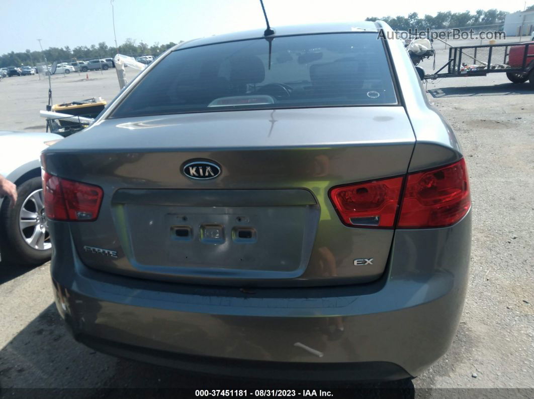 2012 Kia Forte Ex Gray vin: KNAFU4A24C5575146