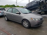 2012 Kia Forte Ex Gray vin: KNAFU4A24C5605004