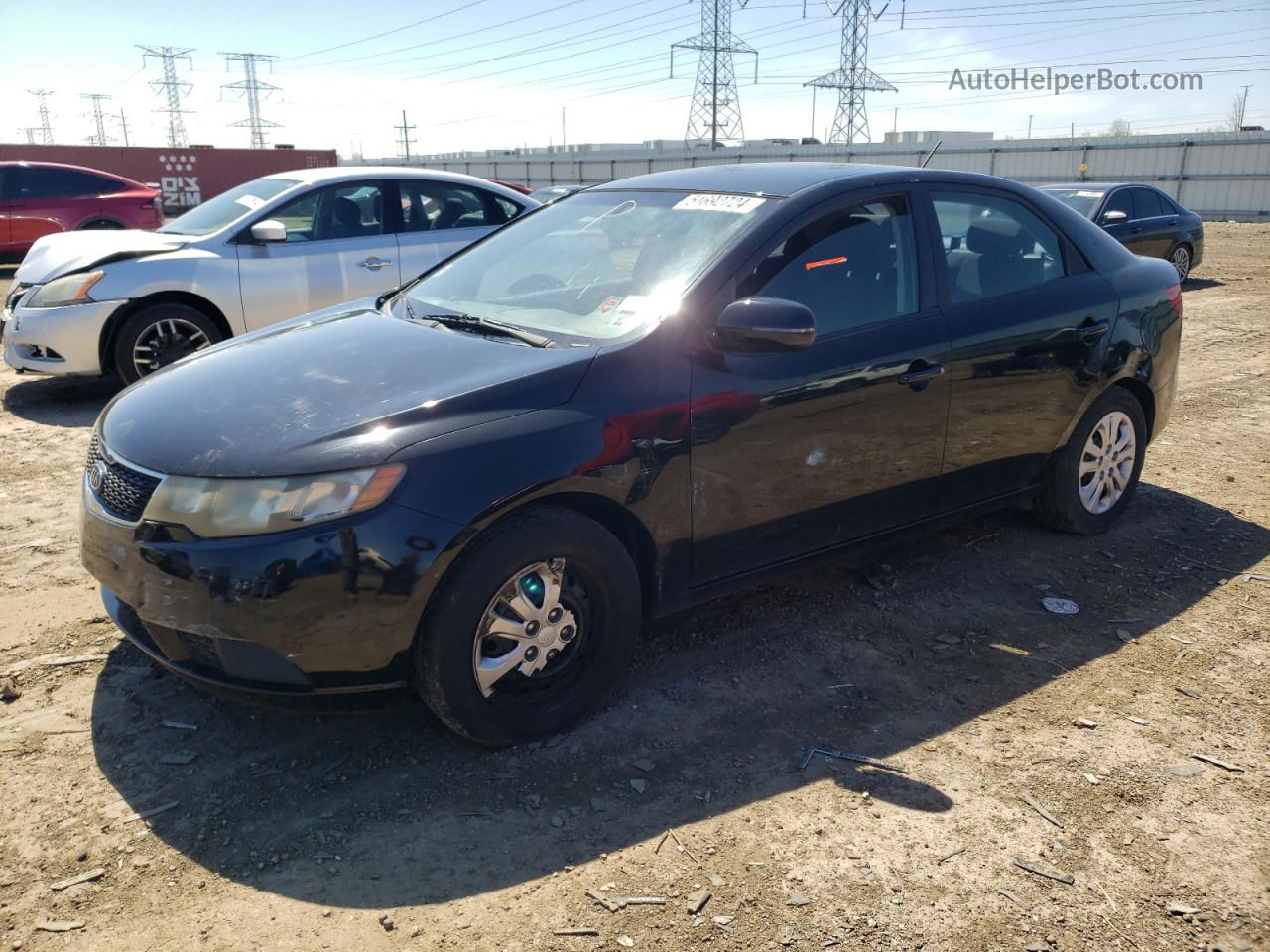 2012 Kia Forte Ex Black vin: KNAFU4A24C5608646