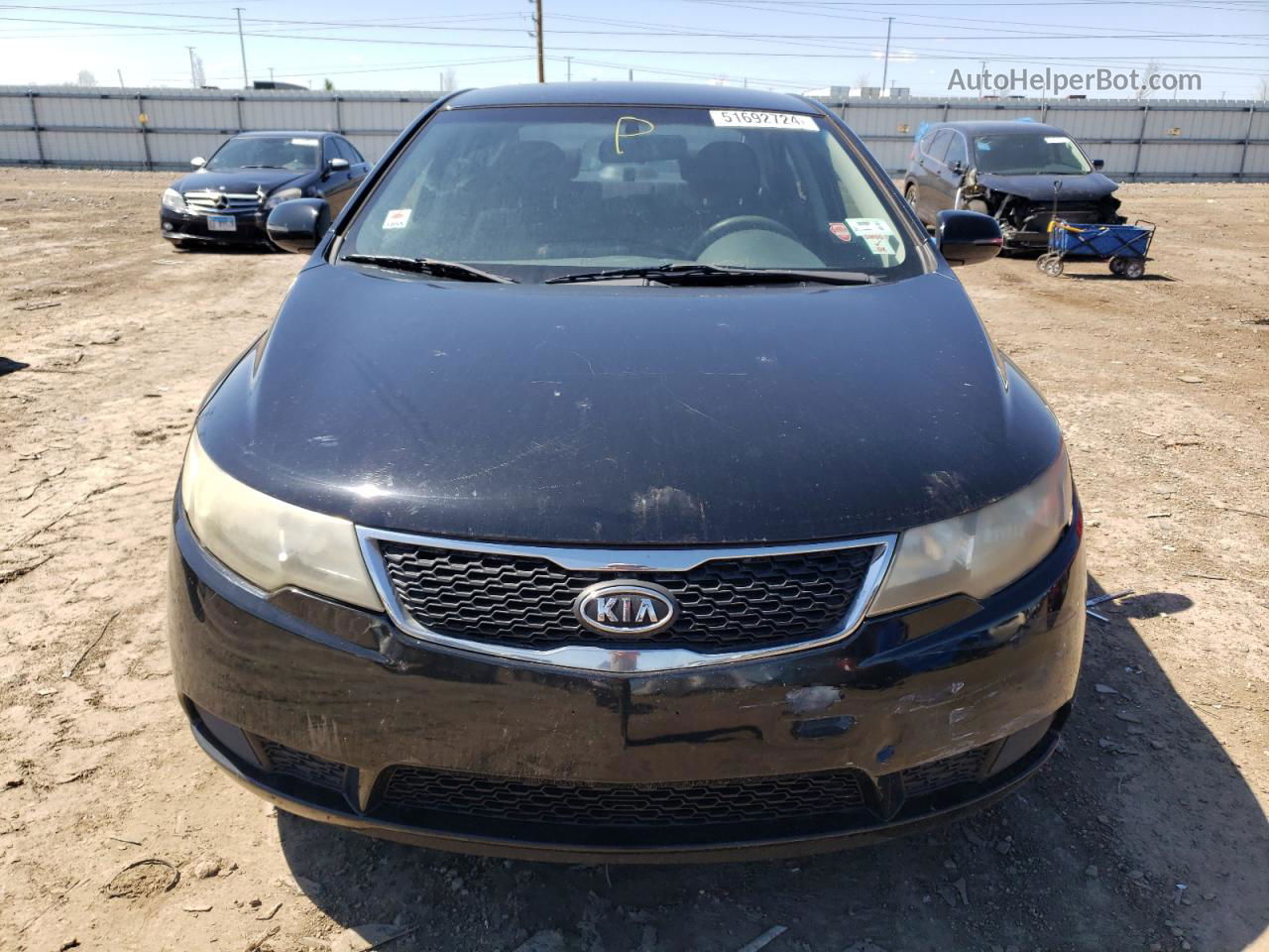 2012 Kia Forte Ex Black vin: KNAFU4A24C5608646