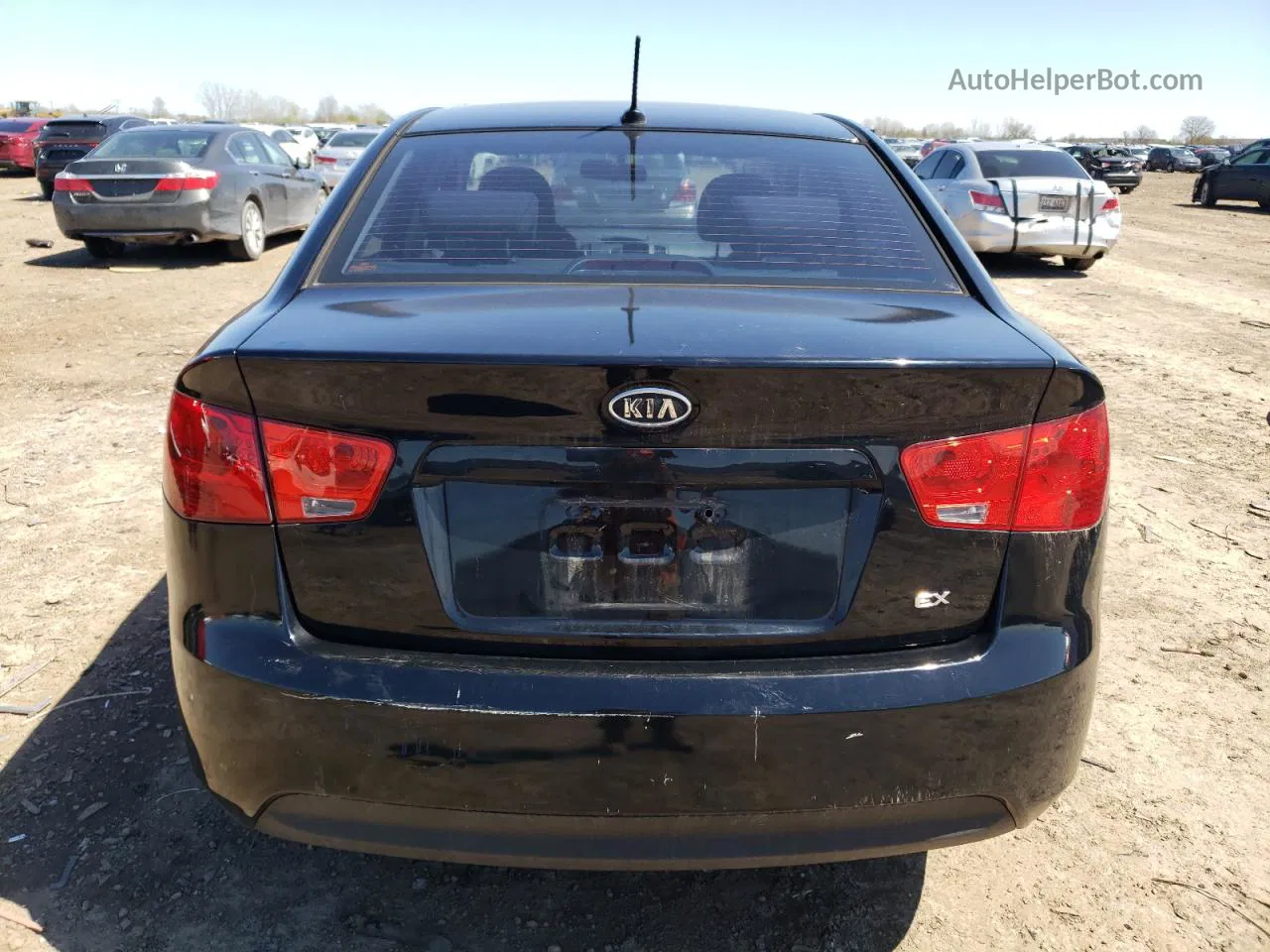 2012 Kia Forte Ex Black vin: KNAFU4A24C5608646