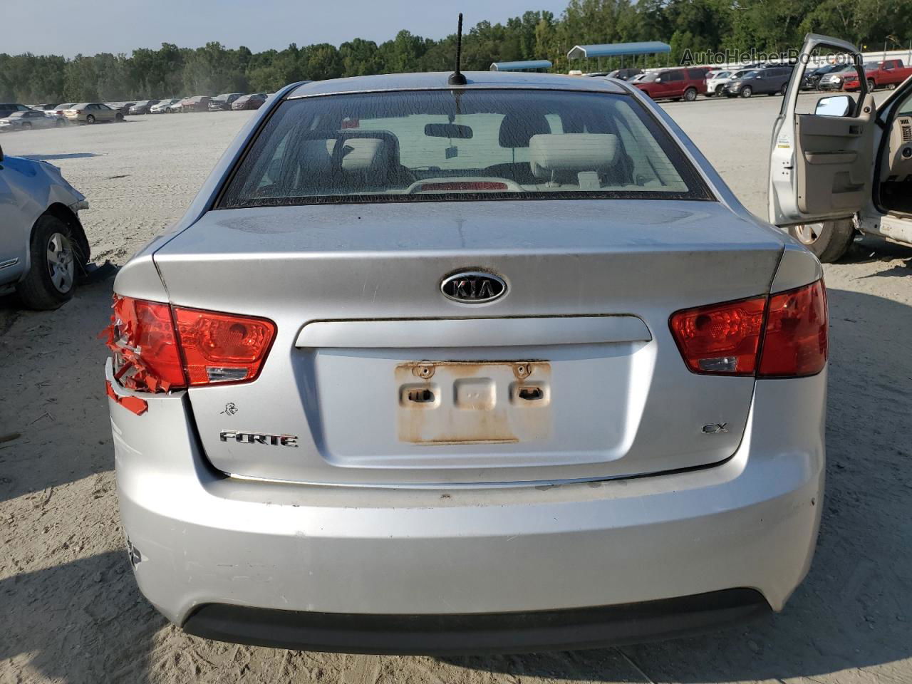 2012 Kia Forte Ex Silver vin: KNAFU4A24C5612938