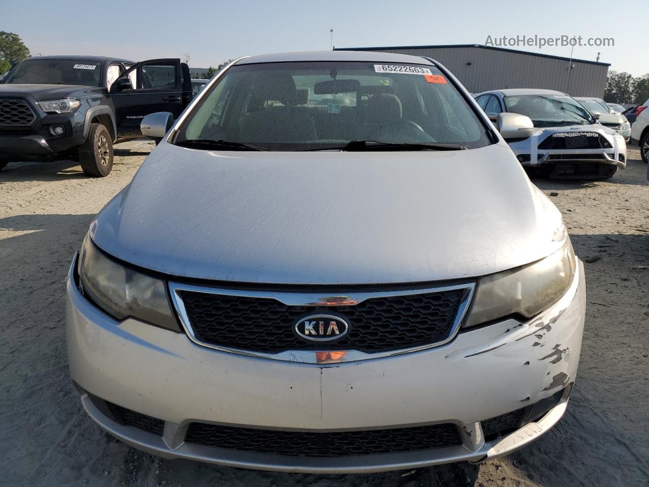 2012 Kia Forte Ex Серебряный vin: KNAFU4A24C5612938