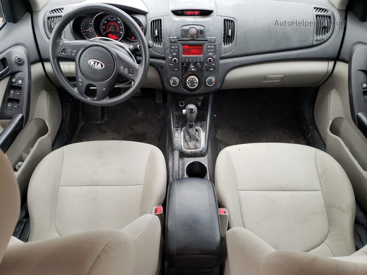 2012 Kia Forte Ex Белый vin: KNAFU4A24C5621140