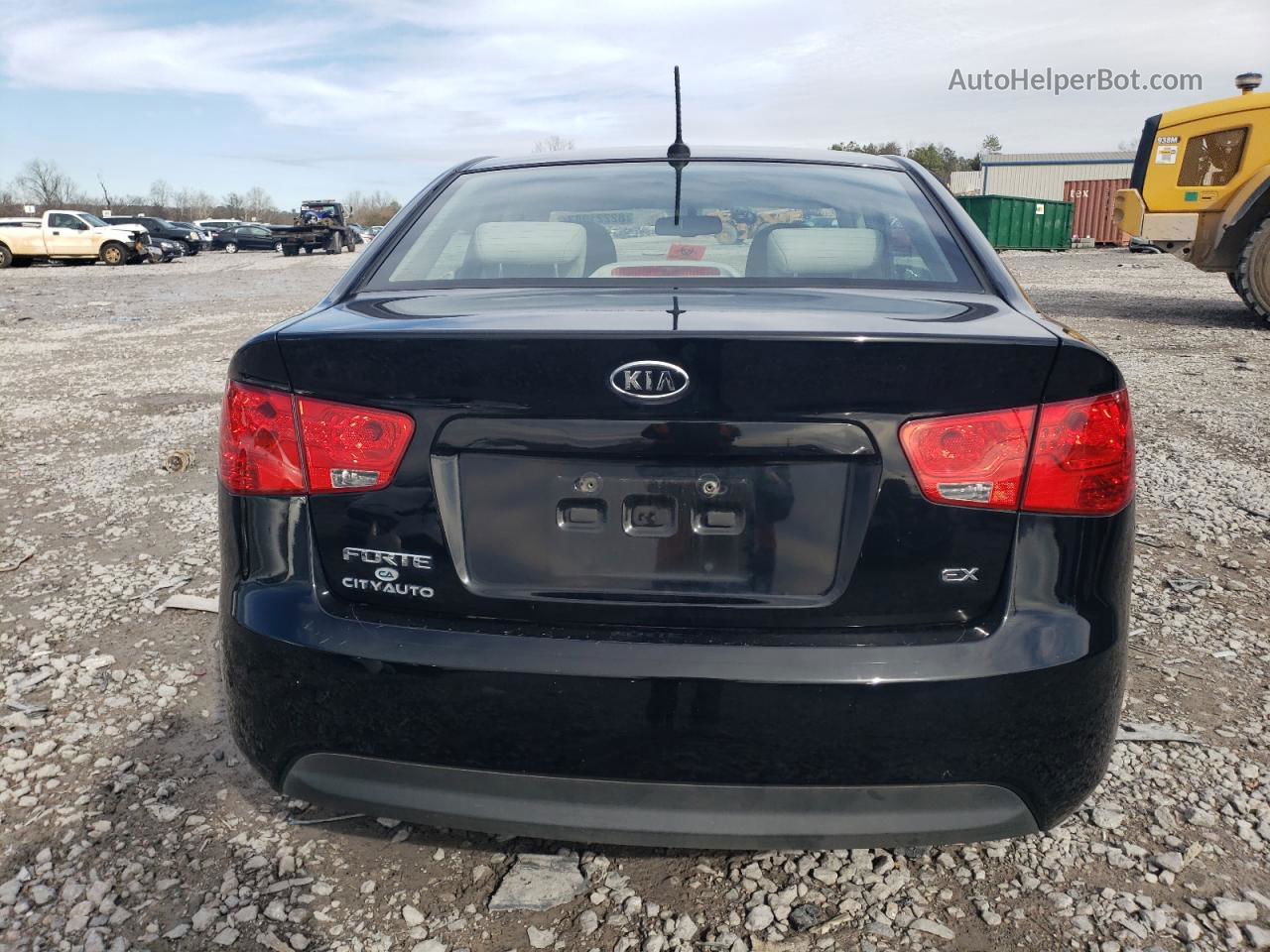 2012 Kia Forte Ex Черный vin: KNAFU4A24C5625463