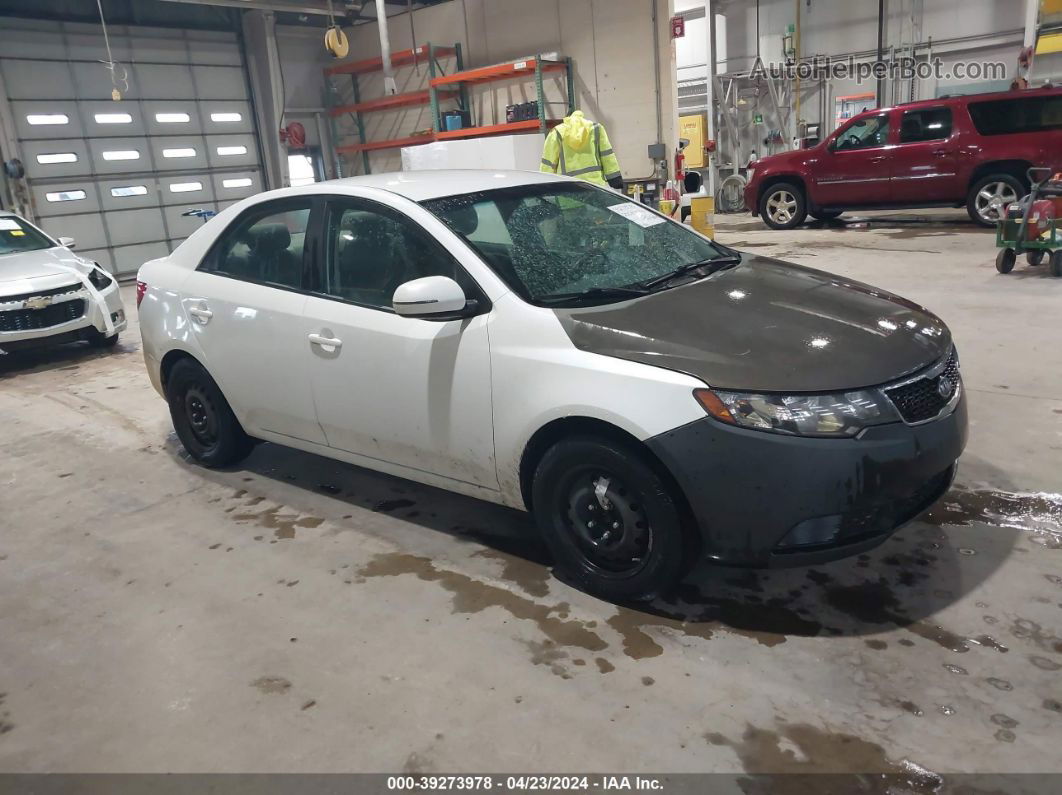 2012 Kia Forte Ex White vin: KNAFU4A25C5488243