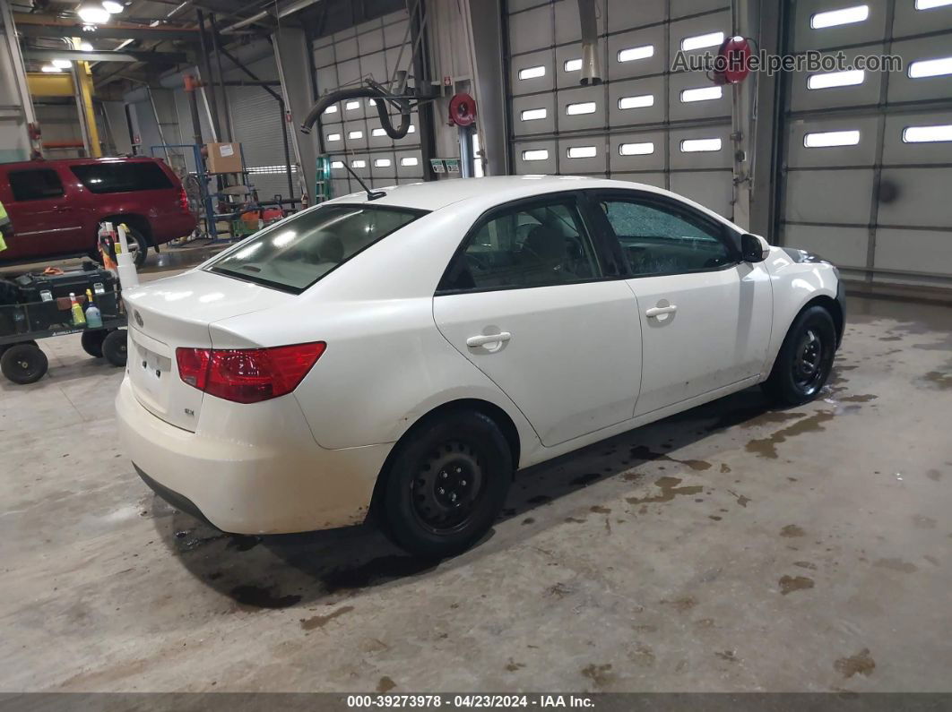 2012 Kia Forte Ex White vin: KNAFU4A25C5488243