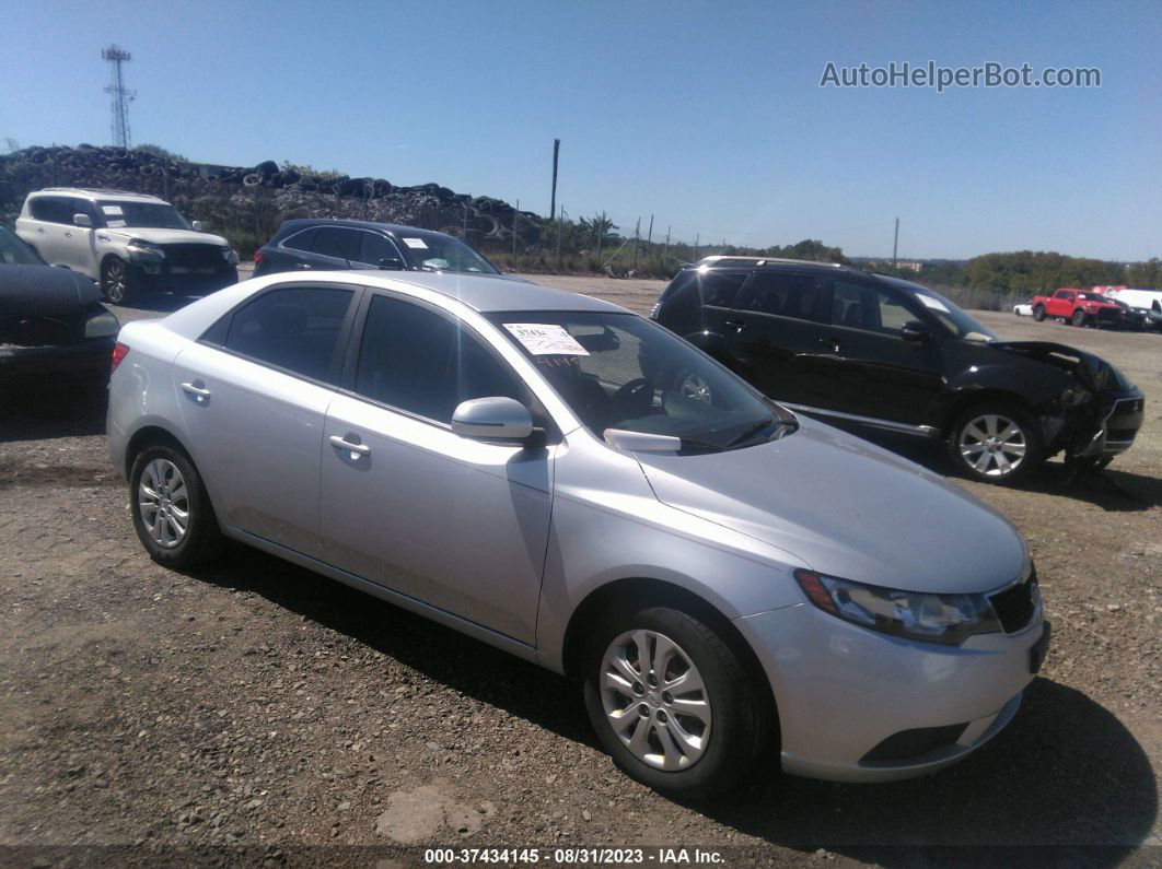 2012 Kia Forte Ex Silver vin: KNAFU4A25C5499419