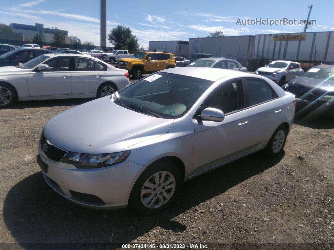 2012 Kia Forte Ex Silver vin: KNAFU4A25C5499419