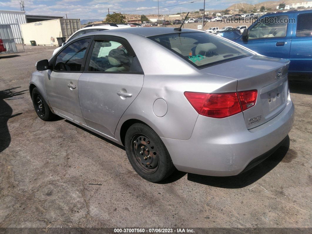 2012 Kia Forte Ex Silver vin: KNAFU4A25C5558002