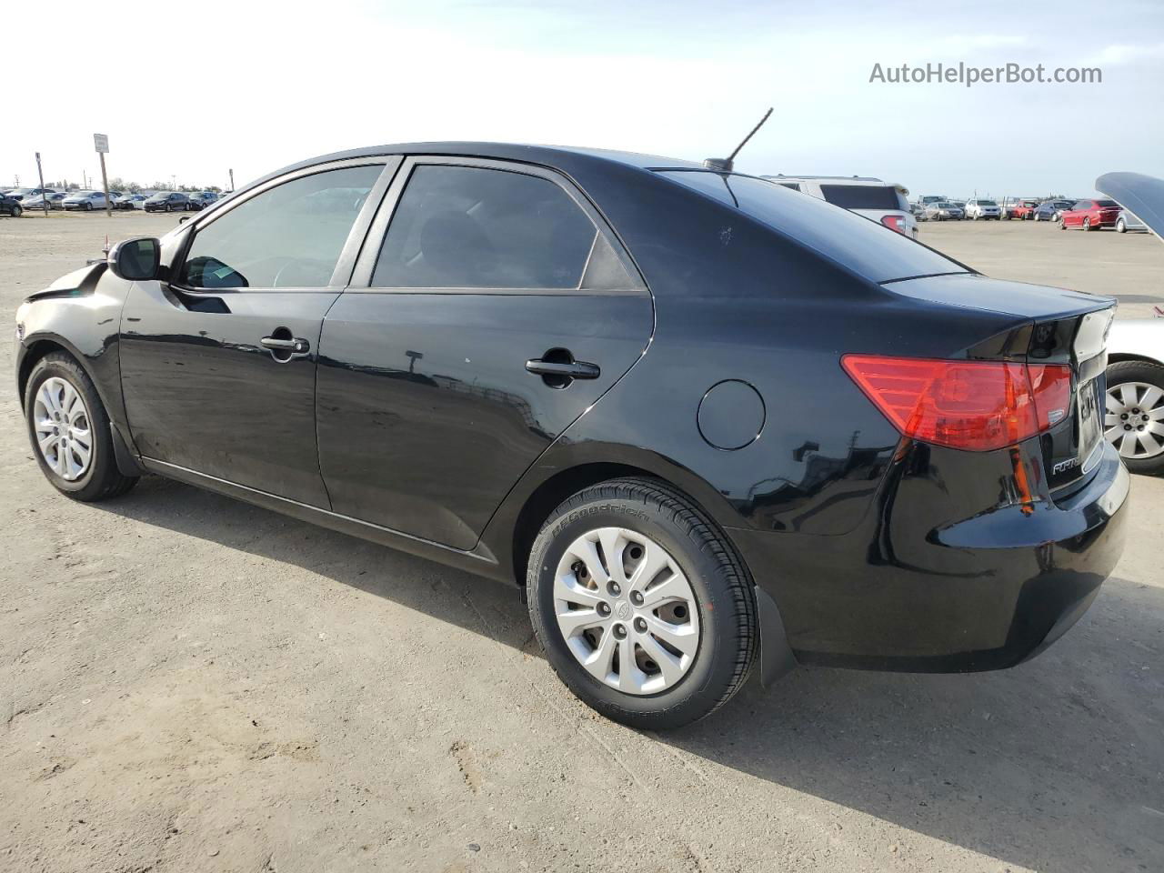 2012 Kia Forte Ex Черный vin: KNAFU4A25C5590979