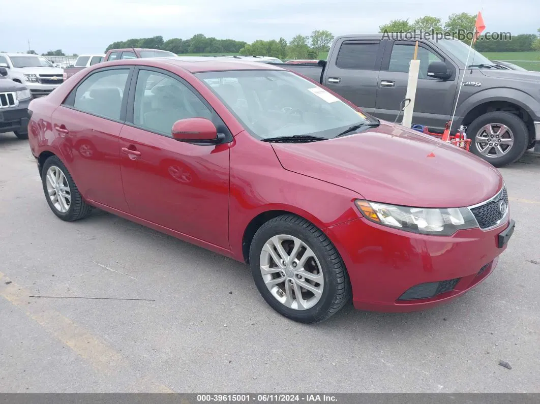 2012 Kia Forte Ex Красный vin: KNAFU4A25C5592411