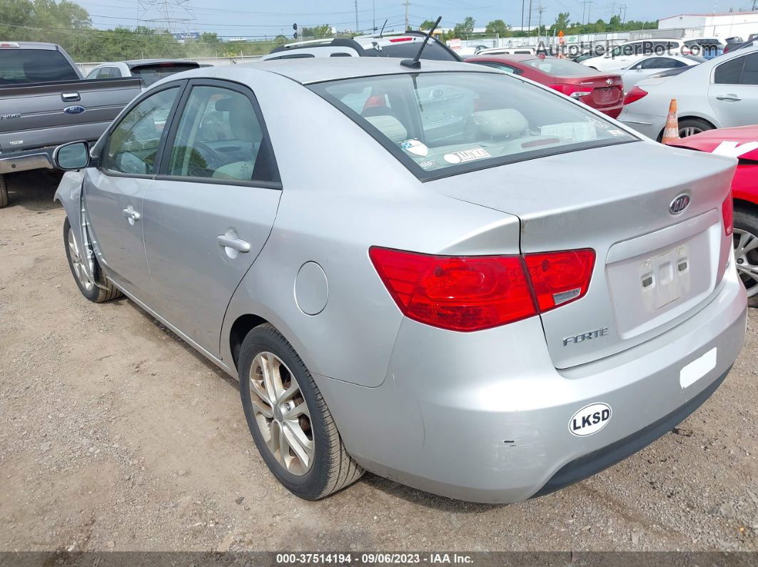 2012 Kia Forte Ex Silver vin: KNAFU4A25C5624533