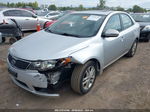 2012 Kia Forte Ex Silver vin: KNAFU4A25C5624533