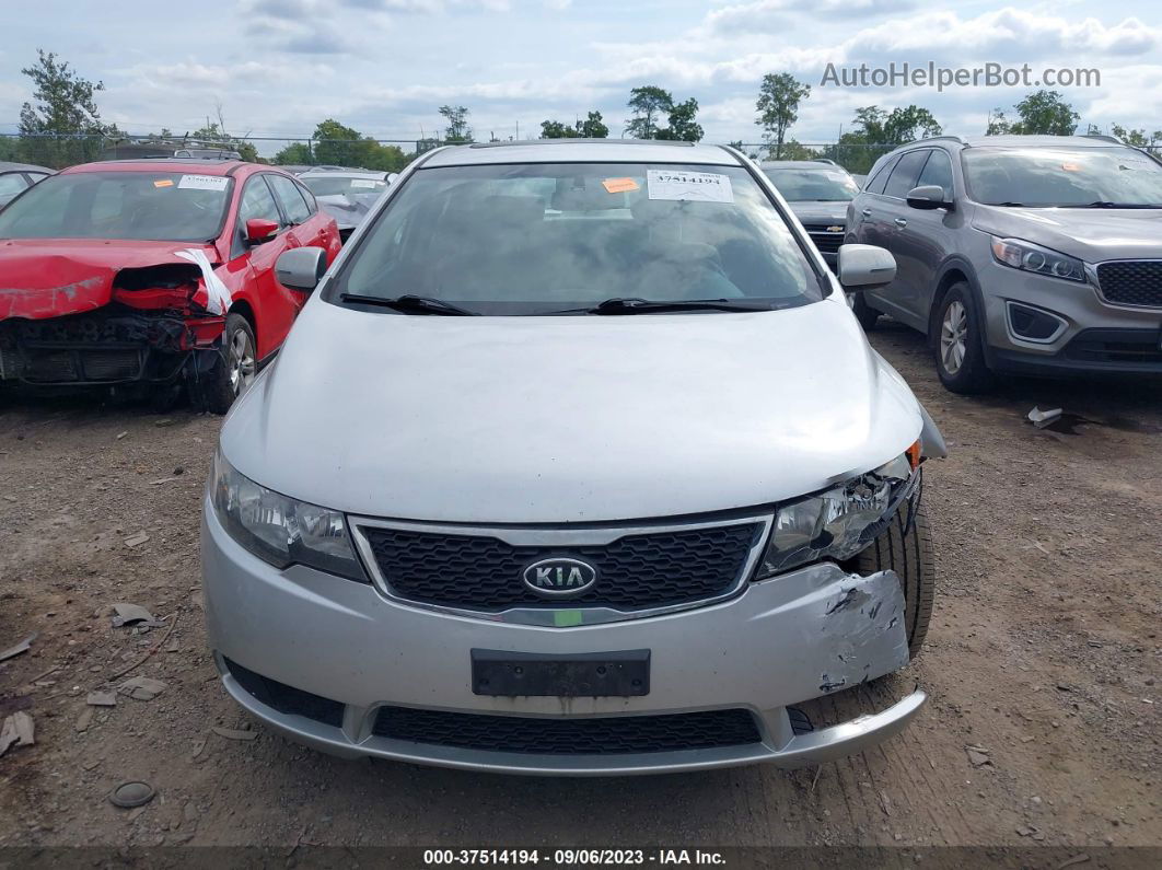 2012 Kia Forte Ex Silver vin: KNAFU4A25C5624533