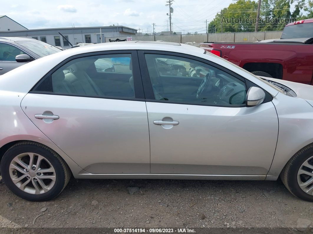 2012 Kia Forte Ex Silver vin: KNAFU4A25C5624533