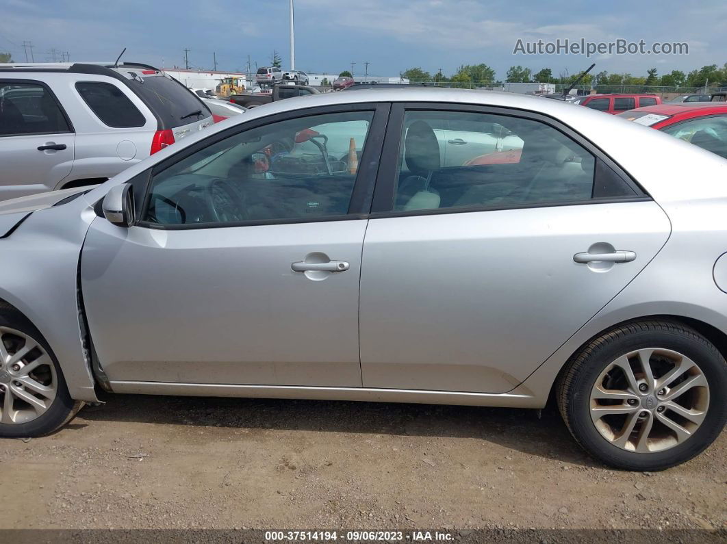 2012 Kia Forte Ex Silver vin: KNAFU4A25C5624533