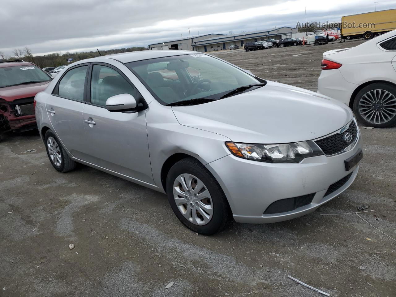 2012 Kia Forte Ex Silver vin: KNAFU4A25C5626279