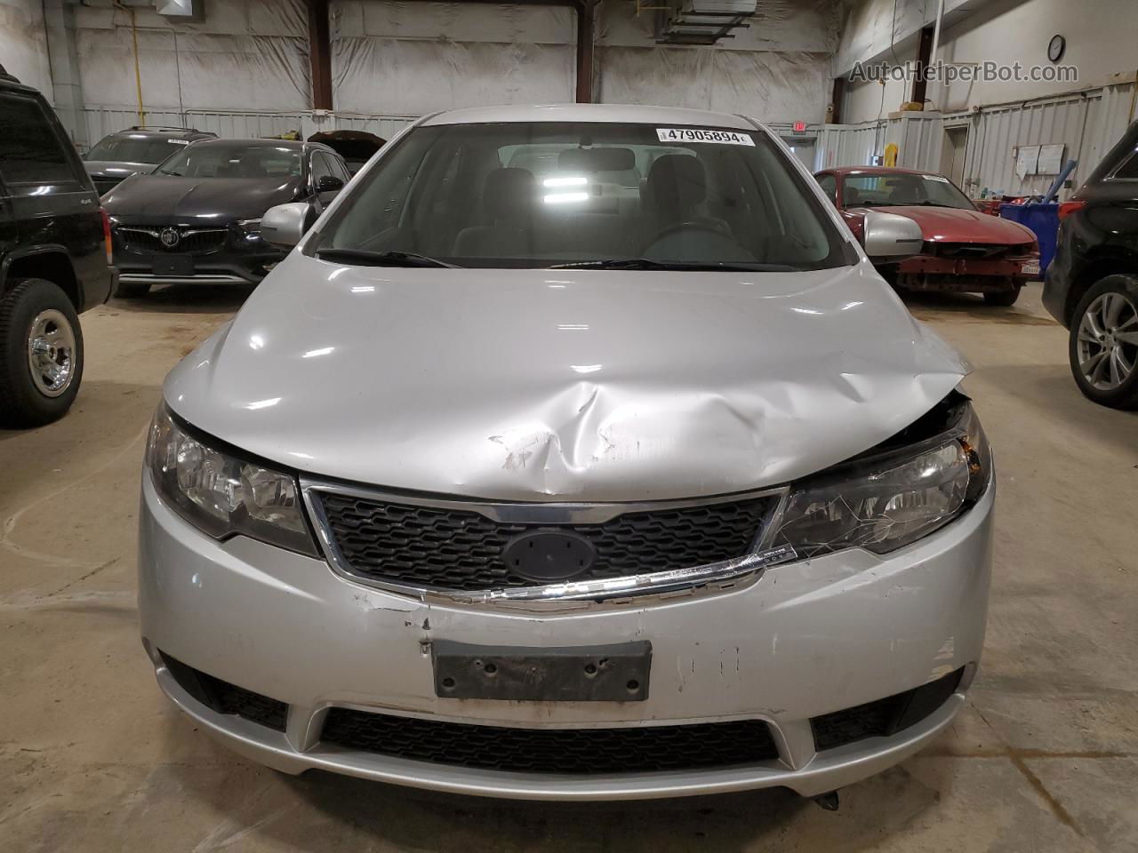 2012 Kia Forte Ex Silver vin: KNAFU4A26C5476229