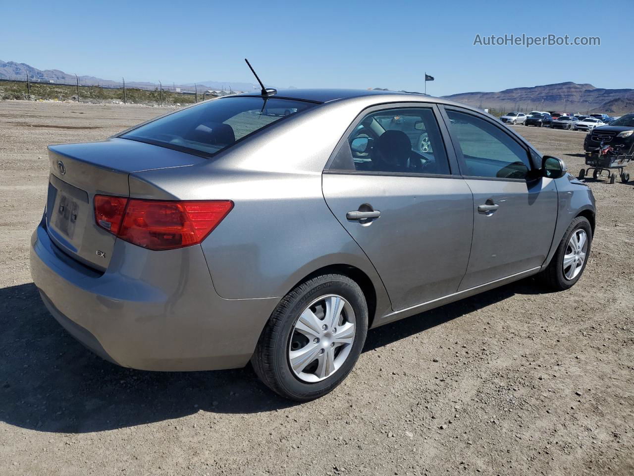 2012 Kia Forte Ex Gray vin: KNAFU4A26C5486467