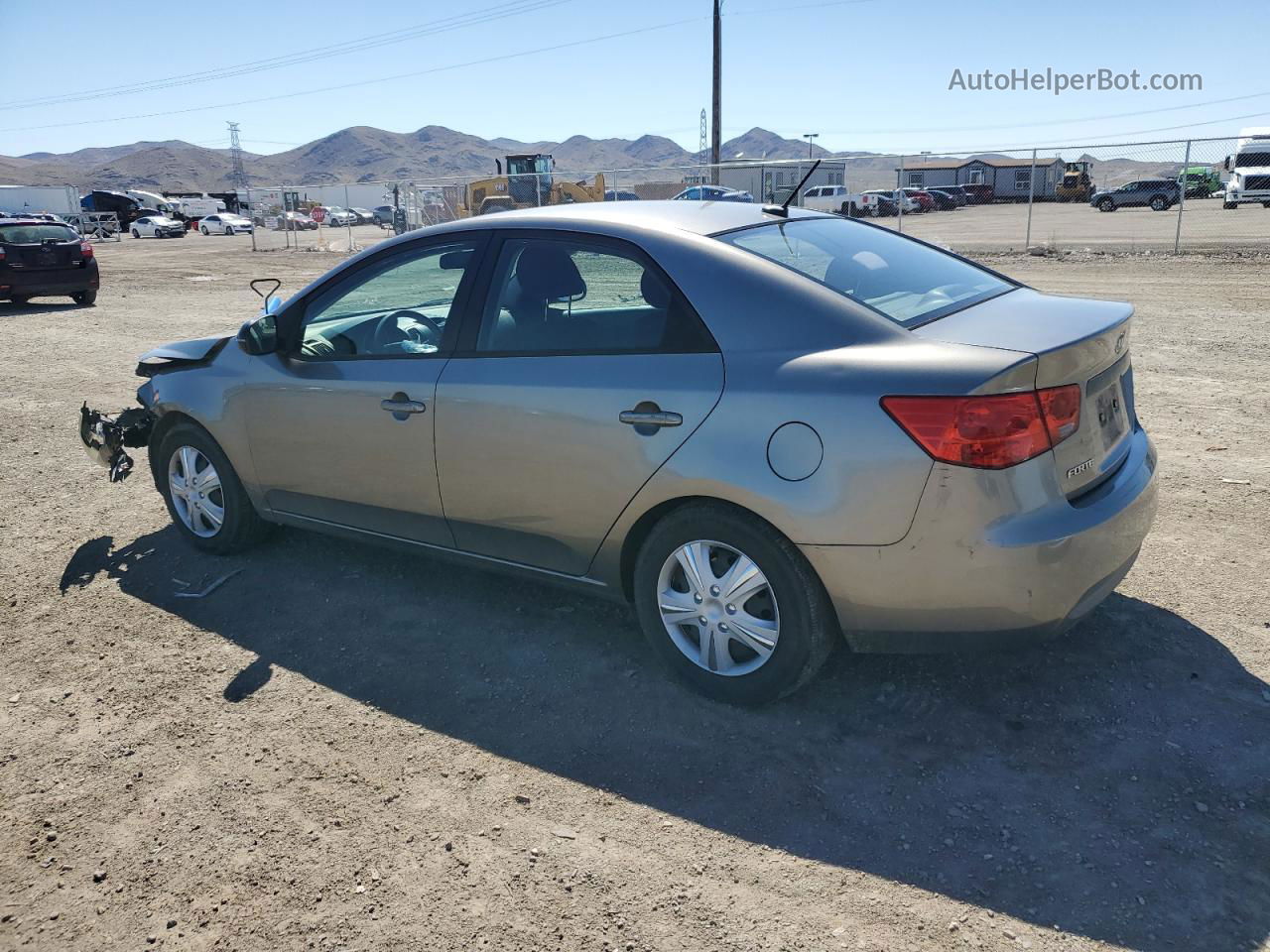 2012 Kia Forte Ex Gray vin: KNAFU4A26C5486467