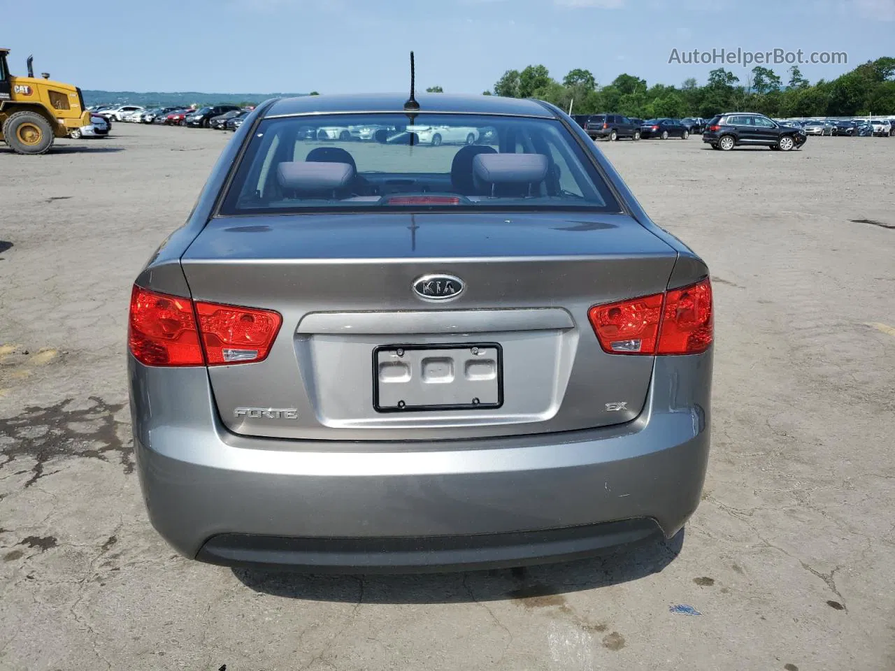 2012 Kia Forte Ex Gray vin: KNAFU4A26C5508449